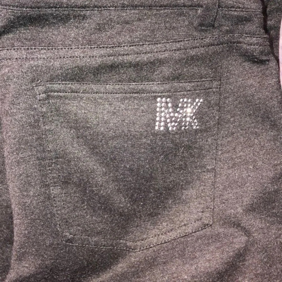 Michael Kors size 8 grey midrise pants - Picture 6 of 6
